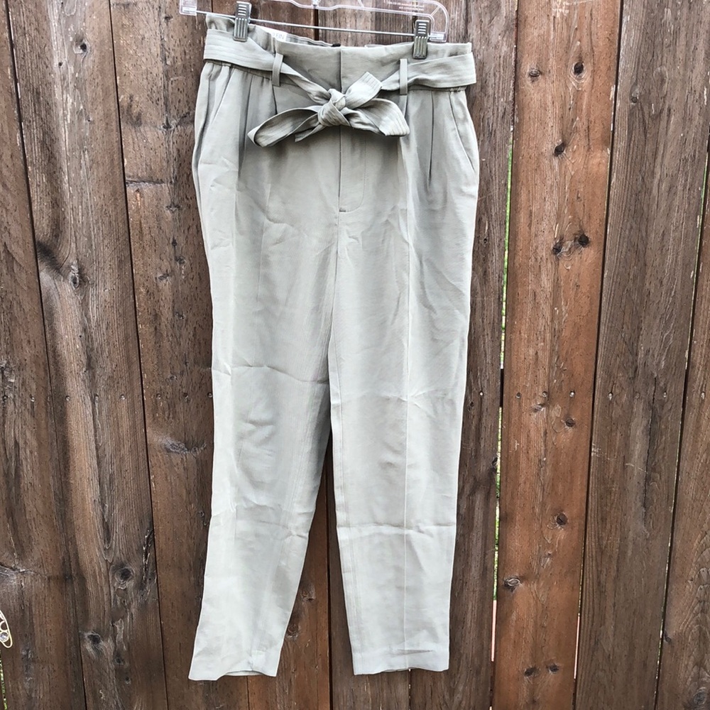 Calvin Klein Taupe High-Waisted women casual Pants Size 4 new with tags